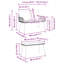 Rectangular 2 - Piece 2 - Person Outdoor Table Set