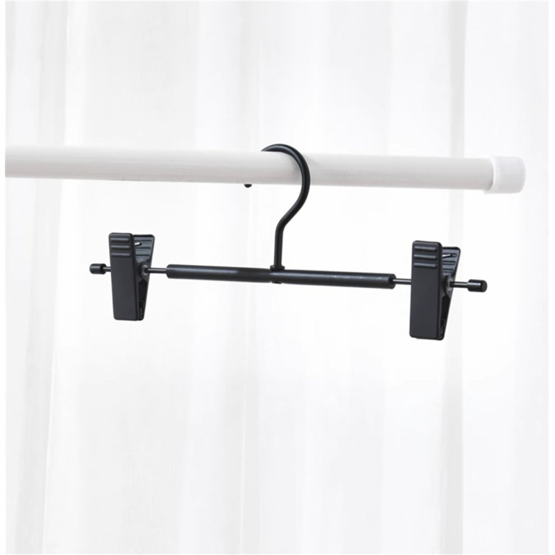 Cintre pour pantalons en alliage d'aluminium avec pinces, 20