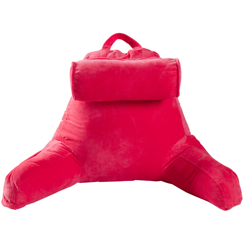 Solid Colour Throw Pillow, Hot Pink
