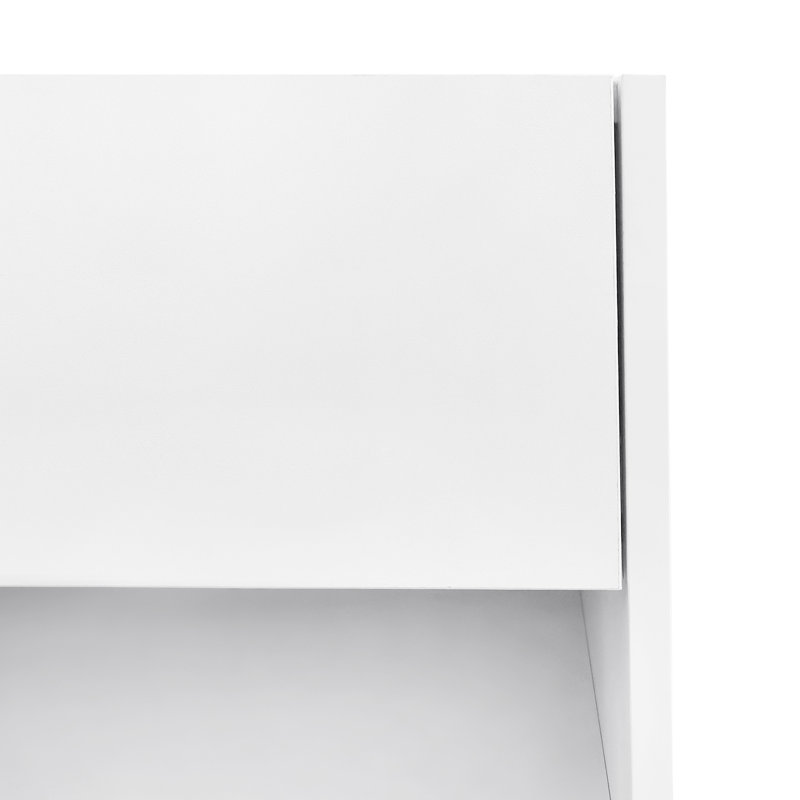 TV Stand with Compact Design, 80" TVs, White