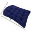 Coussin de remplacement pour chaise de hamac avec coussin amovible et housse amovible pour meubles de patio-424479599