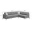 Canapé modulaire 2 pièces Chey Gray