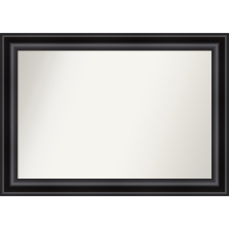 Miroir d'appoint mural en plastique Churchton, 29,75 po x 41,75 po