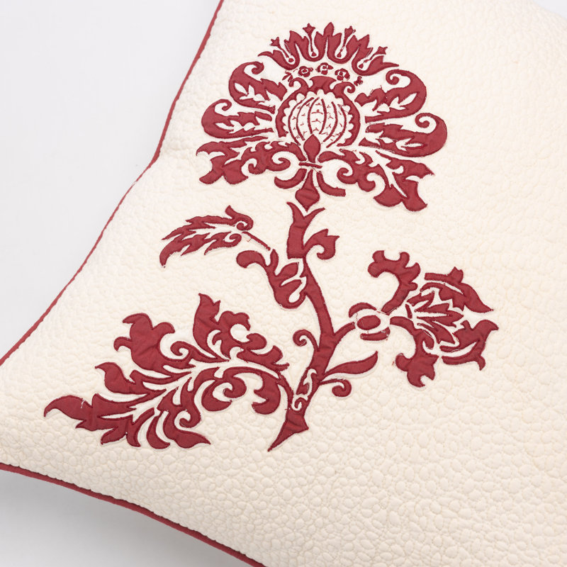 Square Pillow Cover & Insert, Red