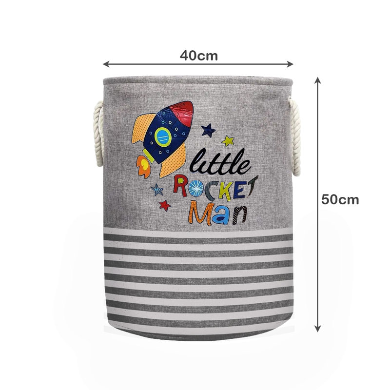 Garvan Fabric Laundry Bag with Handles