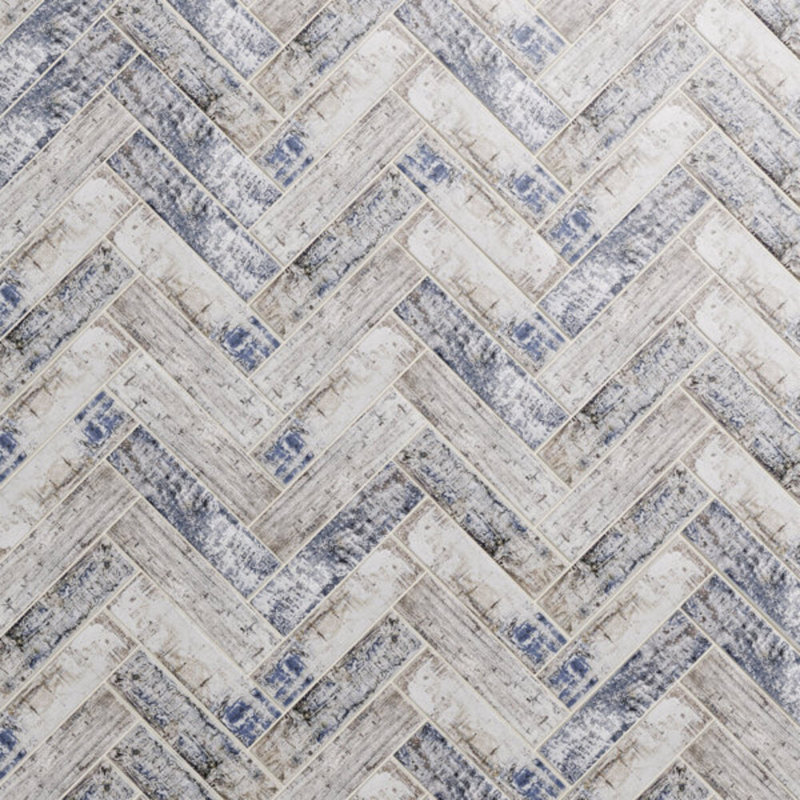 Bayou 3x12 Matte Ceramic Subway Tile, Blue/White