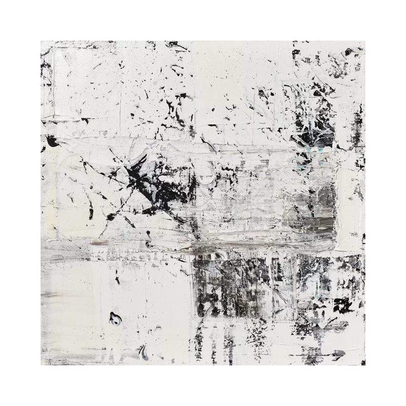Elemental Frost by Christian Klingeler - Print on Canvas, Wrapped Canvas, 45.72cm H x 45.72cm W x 3.81cm D
