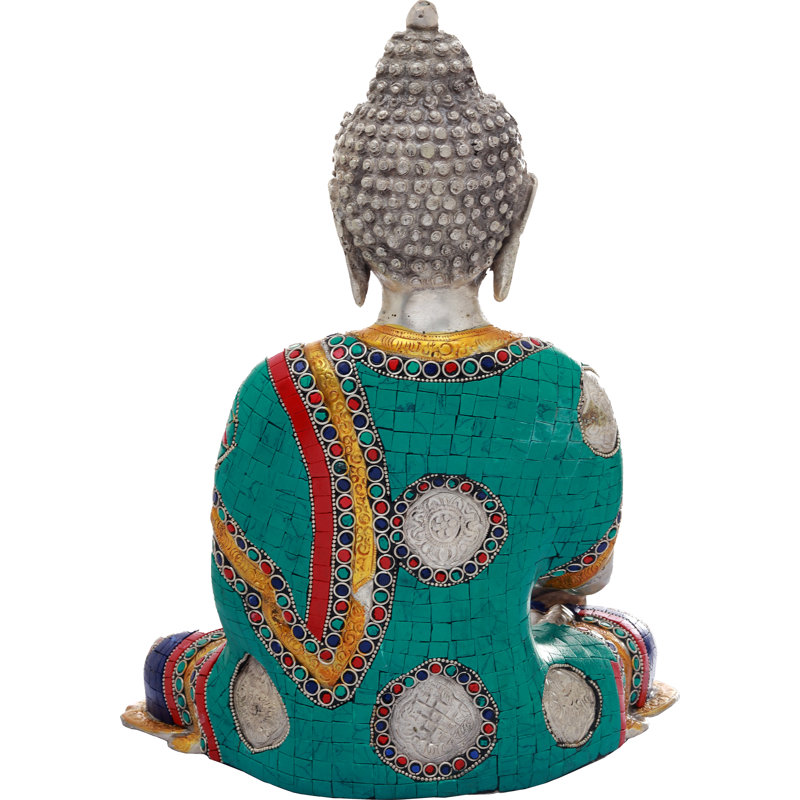 Bouddha tibétain Bouddha dans Bhumisparsha Mudra