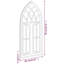 Aashita Metal Flat Wall Mirror-415074609-415074608