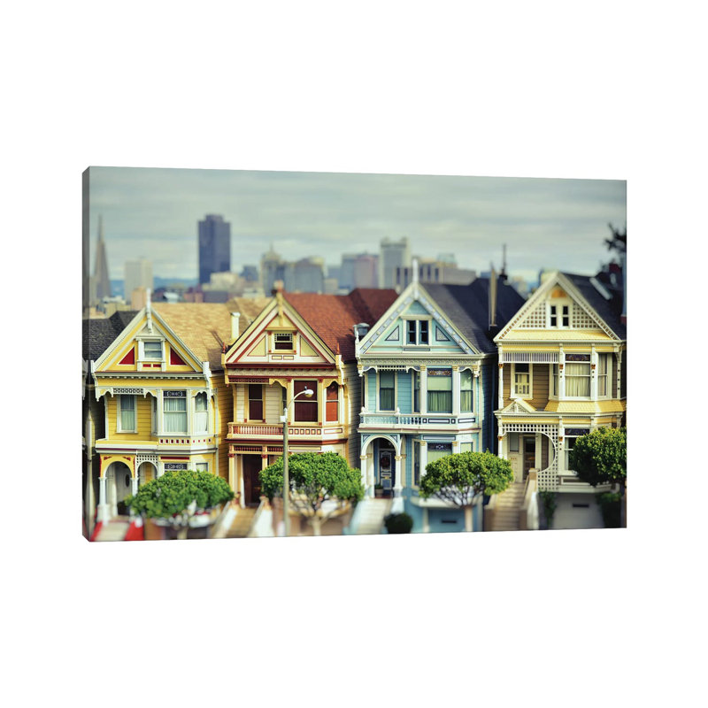 Painted Ladies 1 Piece Wrapped Canvas Wall Art, 45.72cm H x 66.04cm W x 1.91cm D