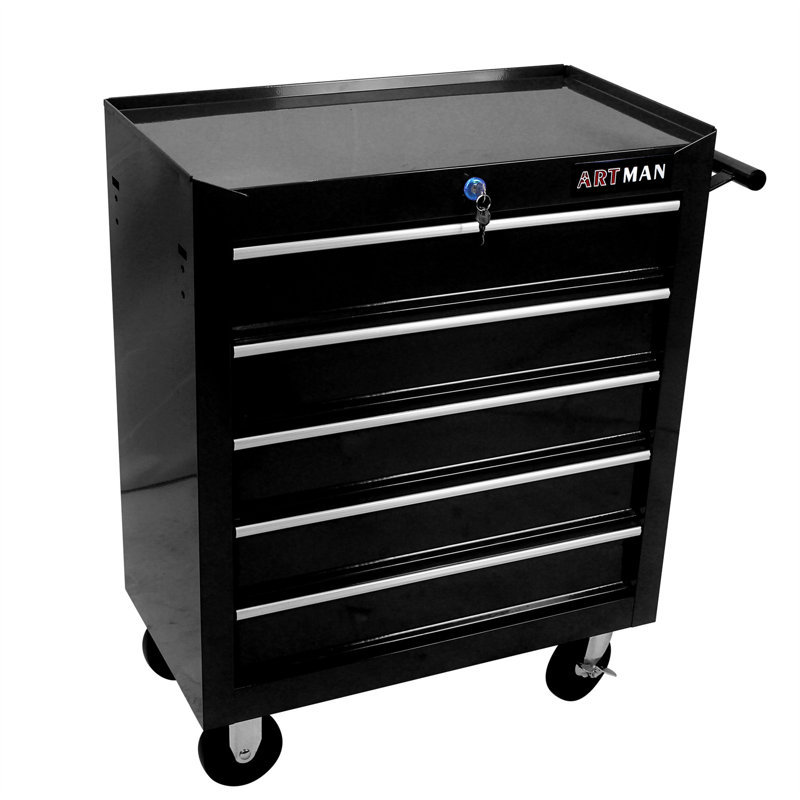 24" Toolbox,  Black