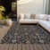 Machine Washable Indoor/Outdoor Husby ACN2192 Global Rug