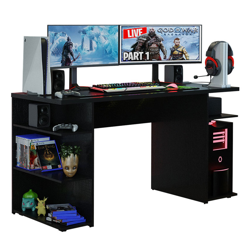 Bureau d'ordinateur l 54 po