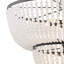 Lustre empire unique à 8 lumières avec accents en fer forgé Fredrick-463124203-464103414