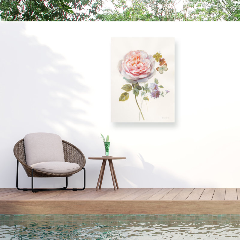 Toile blanche Danhui Nai, 19" H x 14" W