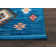 Tapis bleu Pittsfield Southwestern