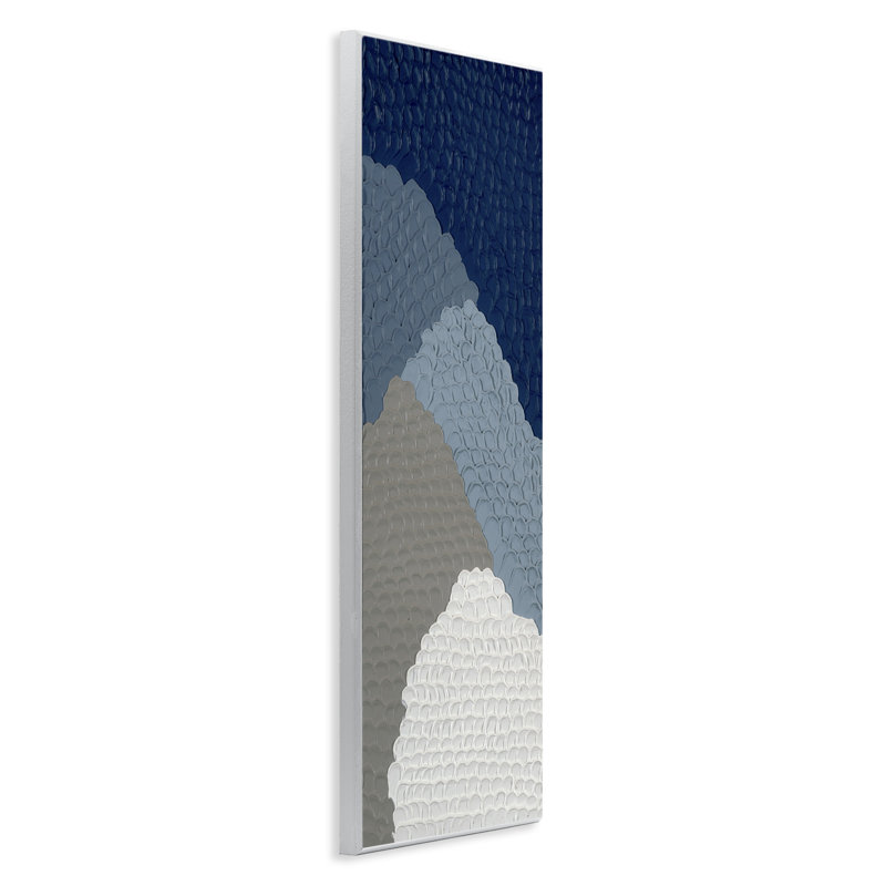 Modern Abstract Forms Wall Plaque Art by Ben Schneider
