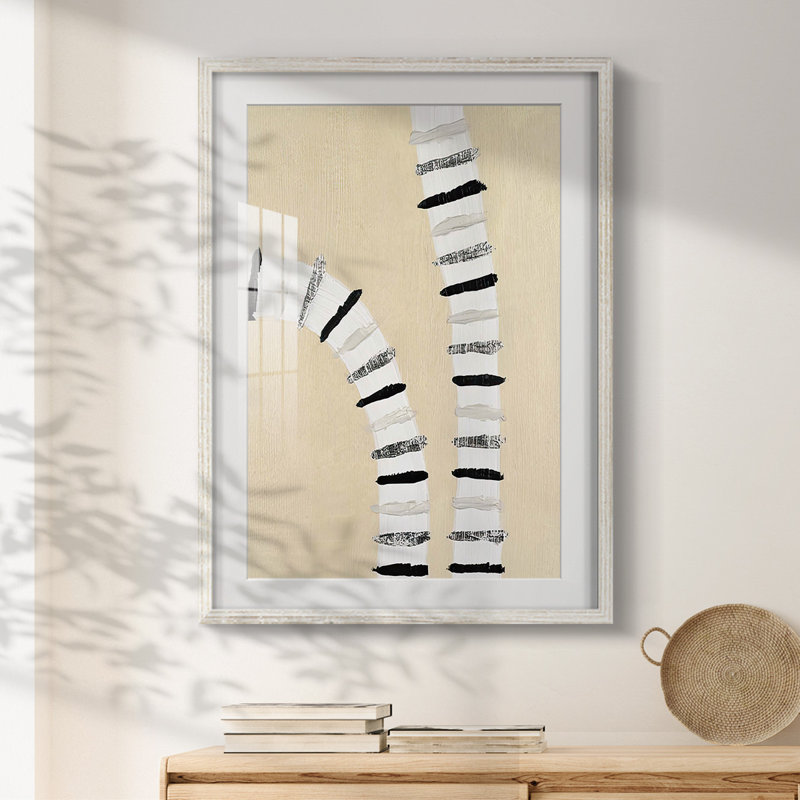 Marked Grooves I -Framed Print