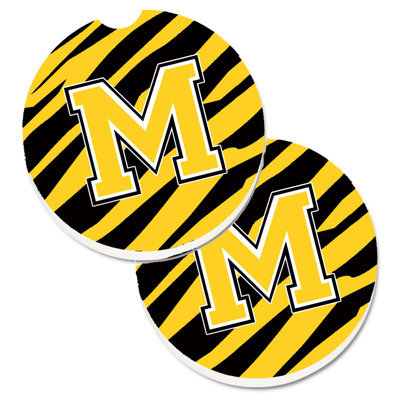 Ceramic Round 2 Piece Car Coaster Set