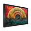 Abstrait marbré arc-en-ciel, couleurs de la vie II - art mural arc-en-ciel-849398843-849398796