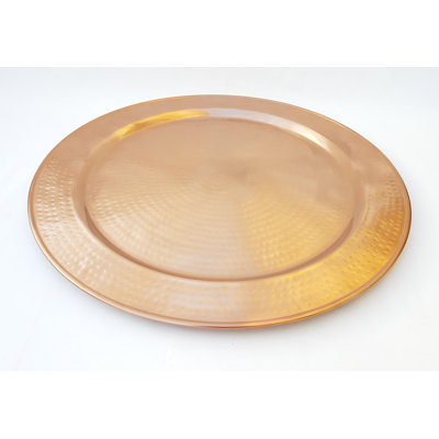 Magdalena Handmade Metal Decorative Plate - Set of 1