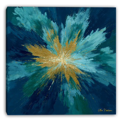 Art mural sur toile Cosmic Bloom