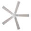  60'' 5 Blades DC Motor Ceiling Fan with Downrod, Remote Control, without Light-345051485