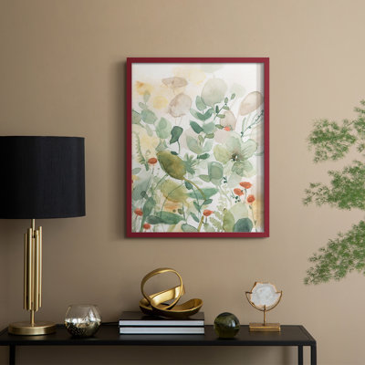 Wildflower Song II Framed Print - Solid Wood