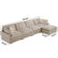 Confortable beige avec siège profond - peut servir de canapé de salon supplémentaire pour se détendre avec style-1365966801-1365966803-1365966800