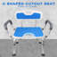 U-Shaped Shower Seat