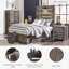 Grand lit plateforme avec rangement Drystan-89100139