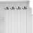 Multifunctional Left-Right Combination Hall Cabinet (Can Be Used Separately) With Storage And 4 Hooks, Storage Cabinet/ Hall Tree 2 In 1 For Living Room, Kitchen And Hallway-815591582