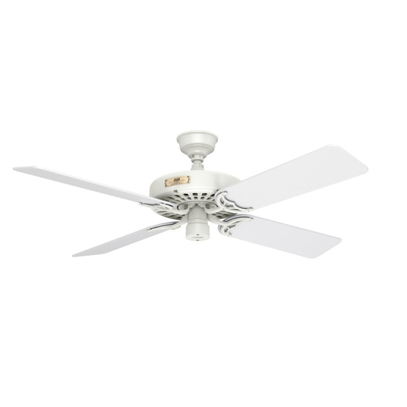 Hunter Original® 132cm Ceiling Fan, White, White
