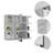 Roseburg 6-Shelf Medicine Cabinet-1665961712