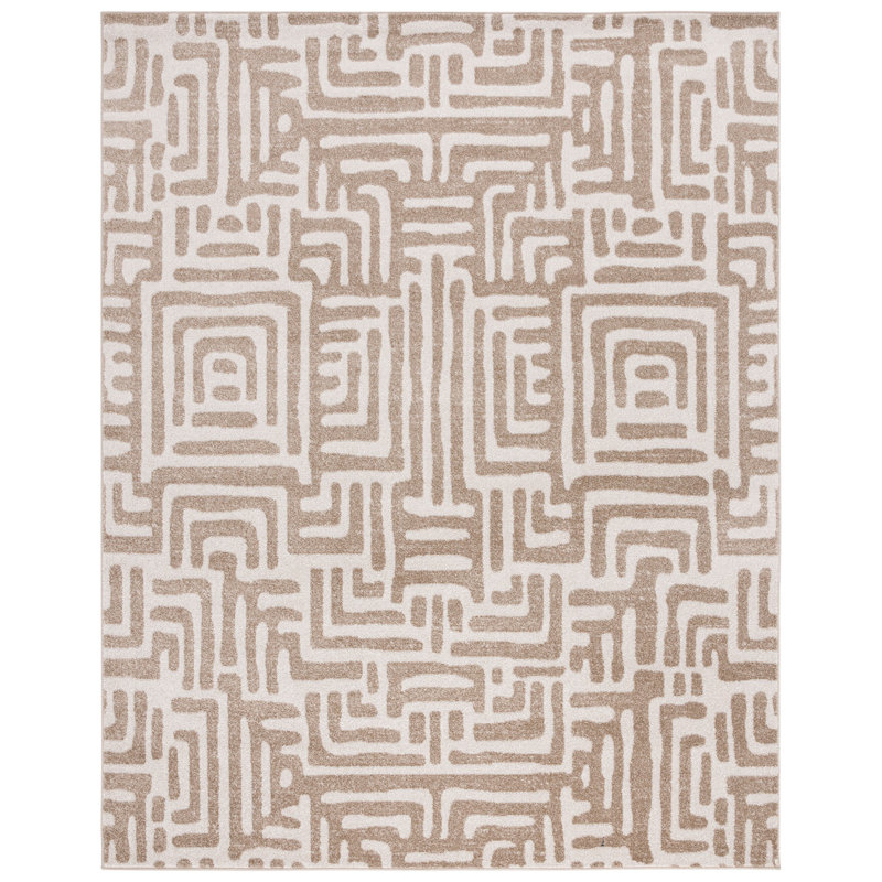 Tapis géométrique Emmalisa Performance, Rectangle 8 pi x 10 pi