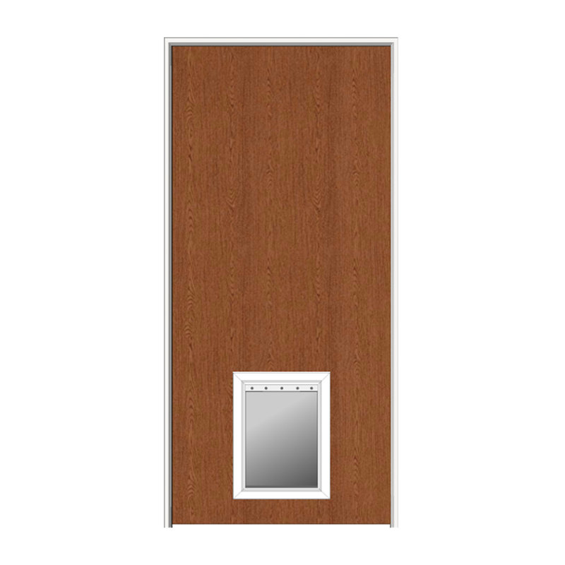 Solid + Manufactured Wood Flush with Installation Hardware Kit without Installation Hardware Kit Prehung Door, 30" x 80" 6
