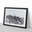 Snowy Toronto in Abstract - Picture Frame Graphic Art Print-55725851-55725853