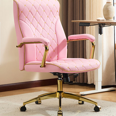 Fauteuil de bureau ergonomique en similicuir