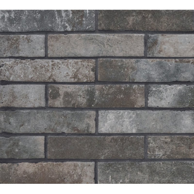 Montello 2 in. x 10 in. Matte Porcelain Brick Look Floor and Wall Tile