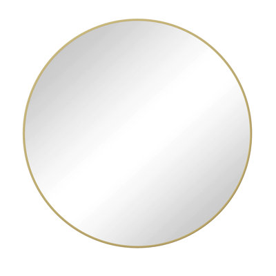 Jeison Metal Round Mirror