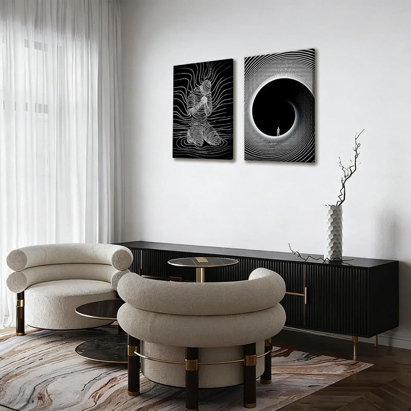 2 Piece Wrapped Canvas Print