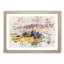 View Over Tuscany In Italy Watercolour - Framed Print-56882314-56882319