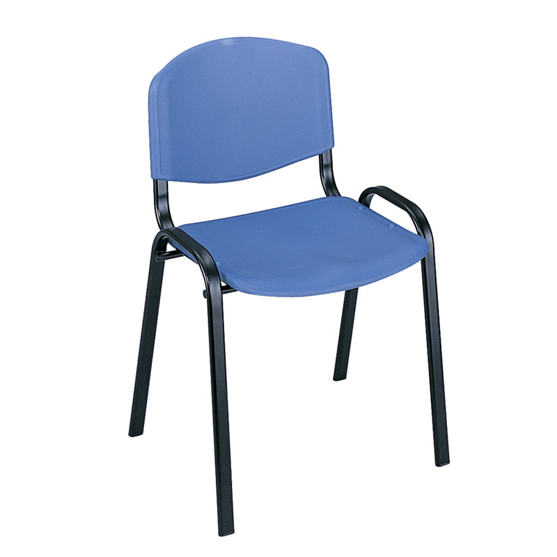 Chaise empilable, Bleu