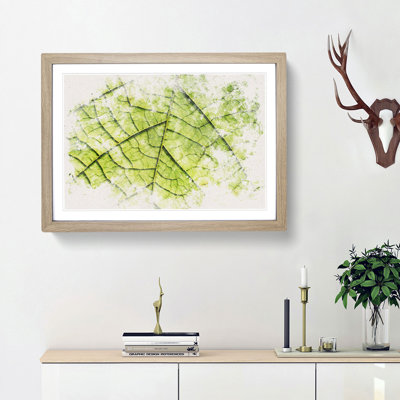 Leaf Roads - Picture Frame Painting Print