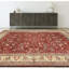 Hand Knotted Wool Oriental Area Rug in Red