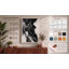 Dog and Geometry Modern - Wrapped Canvas-1094530524-1094530518