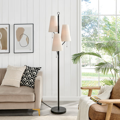 Lampe sur pied à branches 71 "Karif