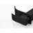 Waterfall Spout Matte Black Bathroom Sink Tap, Single Handle For Convenient Water Adjustment, Stainless Steel Manufactured Faucet With Design, Precise Control, Construction-121627907