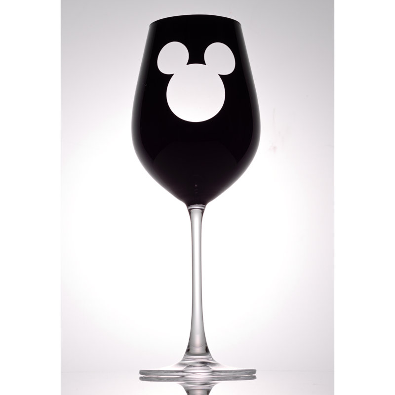 Verre à vin JoyJolt Disney Luxury Mickey Mouse