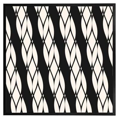 Aryssa Geometric Rope Pattern - Single Picture Frame Print